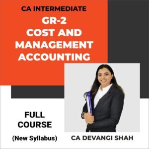 CA INTER - GR-2 - COSTING & MANAGEMENT ACCOUNTING (NEW SYLLABUS)