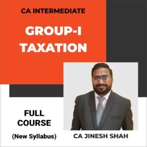 CA INTER - GR-1 - TAXATION (NEW SYLLABUS)