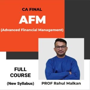 CA FINAL - AFM (NEW) - FULL COURSE